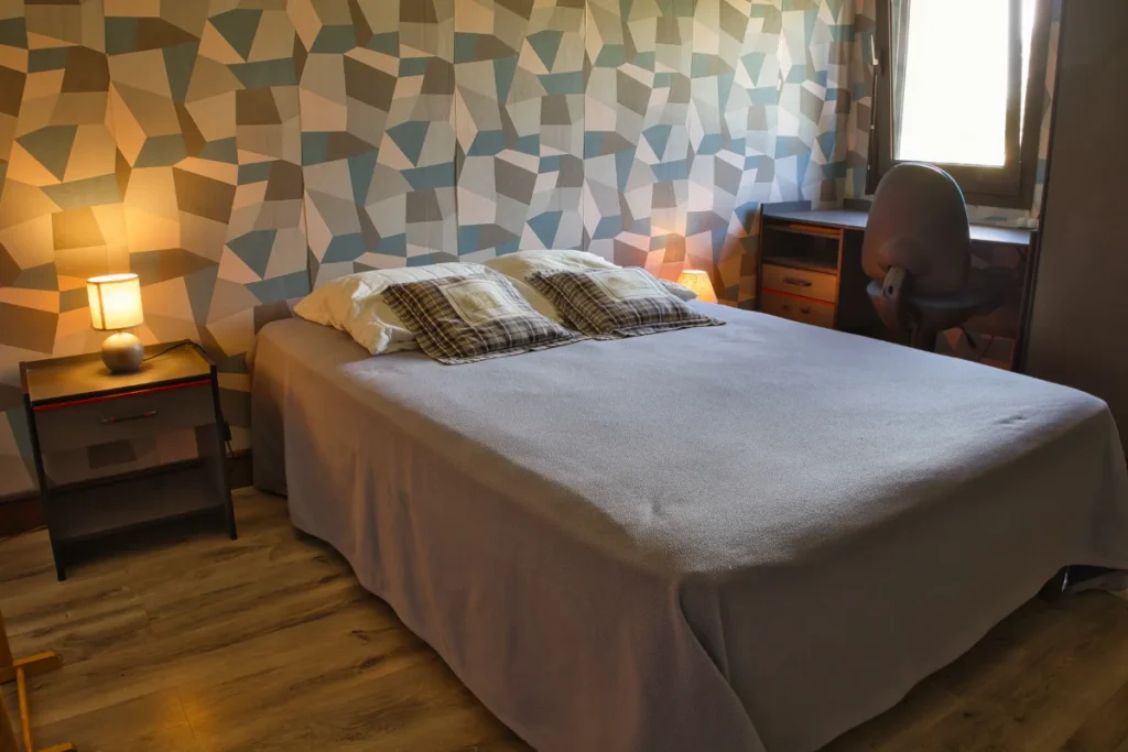 Chambre moderne et lumineuse au gîte Villa Lupantia