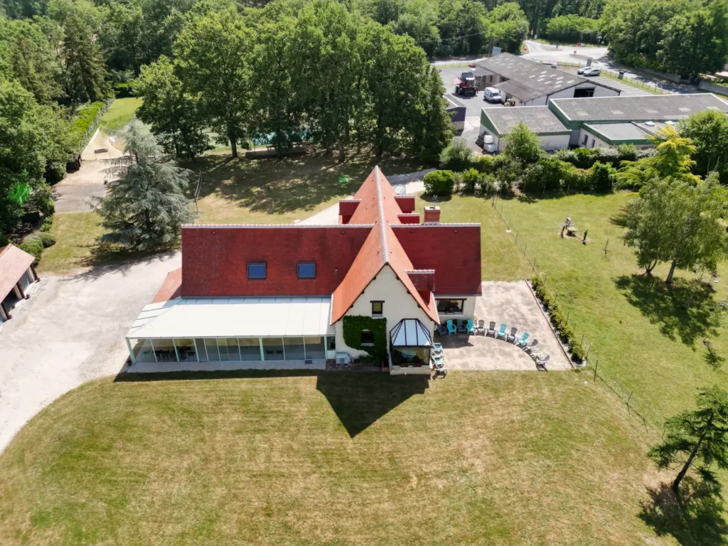 Chemins et espaces du domaine pour jouer à la pétanque